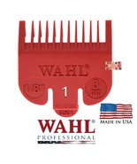 WAHL # 1 (1/8&quot;-3mm)PRO Color-Coded COMB CUTTING CLIPPER GUIDE BLADE ATTA... - $127.43 MXN