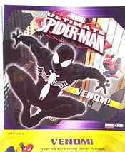 Spider-Man Picture Story Book Animated Series Venom Marvel Kids Comic 2013 - $9.58