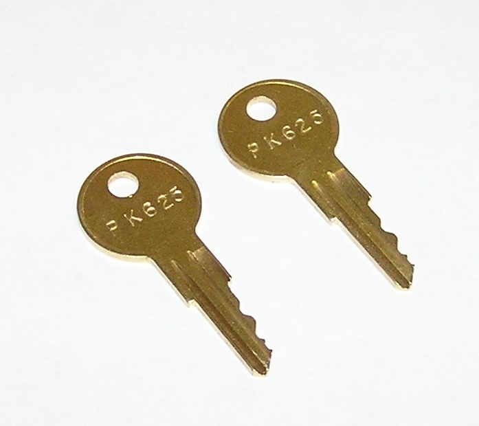 2 - PK625 Replacement Keys fit FCI Gamewell Fire Alarm Panels, Pull Stat... - $10.99