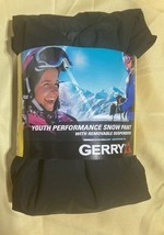 GERRY Durable Youth performance snow pants W/Removable Suspenders Size S... - $331.97 MXN