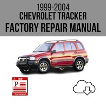 chevrolet tracker 1999-2004 workshop service repair manual download - $10.50