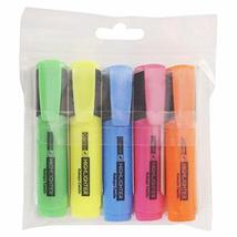 Camlin Office Highlighter - Pack of 5 Assorted Colors - $11.55