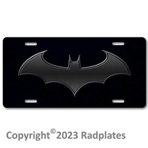Cool Batman Inspired Art on Black Gray  Aluminum Novelty License Tag Plate NEW - £13.23 GBP