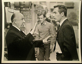 Alfred Hitchcock :Director : (Original Vintage Candid &amp; On The Set Photo ) # 9 - £156.34 GBP