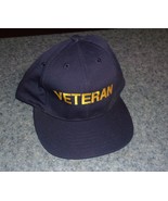 Veteran Baseball Hat Military Service Army Navy Air Force Marines Brand New - £10.25 GBP