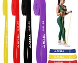 Resistance Band Set Of 7, Pull Up Assistance Bands, Exercise Bands, Work... - £30.44 GBP