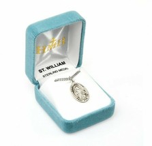 St. William 24 Inch Sterling Silver Necklace - £40.60 GBP