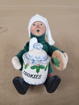 1992 byers choice Victorian Young Boy cookie Jar Christmas   100s - £43.80 GBP