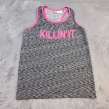 Under Control Shirt Women 1X Gray Pink Casual Outdoors Athletic Tank Kil... - $18.69