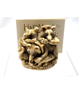HARMONY KINGDOM Raccoons TJRC &quot;ROCKY&#39;S RAIDERS&quot; Trinket Box - England 1994 - €21,30 EUR