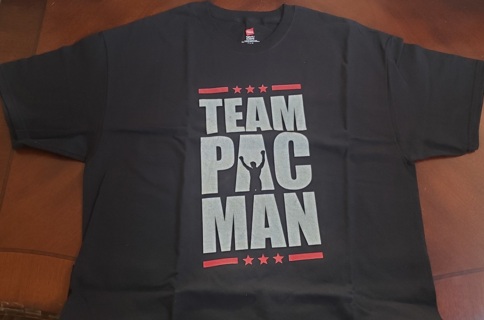 Team PacMan Pacquiao T-Shirt, XL, tagless - $20.95
