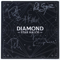 Def Leppard &quot;Diamond Star Halos&quot; CD Insert Signed by (5) with Joe Elliott, Rick - £327.61 GBP