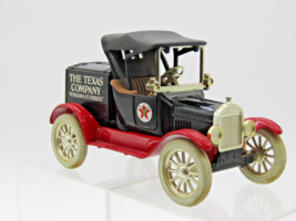  Ertl Texaco Texas Company 1918 Ford Model T Runabout Die Cast Coin Bank #3218 - £15.45 GBP