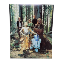 Star Wars 1987 Lucasfilm Fan Club Membership Kit Photo Heroes in Forest - £10.89 GBP