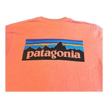 Patagonia Pocket Tee T Shirt Adult Small Pink Recycled Materials Responsibi Tee - £18.83 GBP