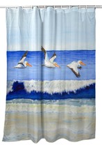 Betsy Drake Skimming the Surf Shower Curtain - £77.14 GBP