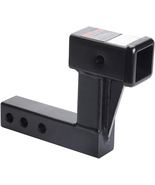 2Inch Trailer Hitch Receiver Extension with 6 Inch Rise/Drop, Solid Shank - $91.24