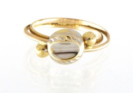 Na  White Fashion Ring 18kt Yellow 410943 - £215.02 GBP