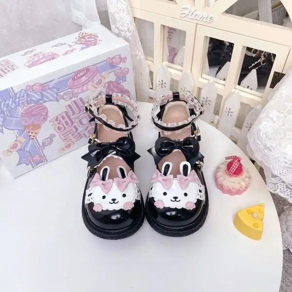 Kawaii ita Shoes   work Japanese Style Cute Mary Janes Women Shoes Pink Sweet Jk - £147.87 GBP