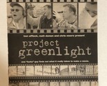 Project Green light Print Ad Advertisement Ben Affleck Matt Damon HBO Tpa15 - £4.66 GBP