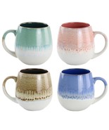 Gibson Home Avery Creek 4 Piece 19.1oz Stoneware Mug Set in Assorted Colors - $1,255.41 MXN