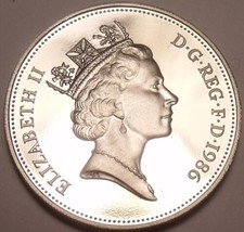 Scarce Cameo Proof Great Britain 1986 5- New Pence~Proofs Are Best Coins... - £3.89 GBP