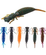 RTGSE 60pcs Dragonfly Larva Soft Silicone Fishing Lures for Bass, Trout,... - $23.13