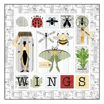 Riley Blake Designs Art Journal In The Wings Activity Quilt Kit KT-13030 - $224.11