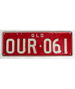 Australia Queensland Vanity License Plate OUR O61 &quot;Our Old 61&quot; - €34,49 EUR