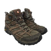 Merrell MOAB 2 Smooth Men&#39;s Size 12 J42505 Bracken Hiking Shoe Boots Brown - £26.84 GBP