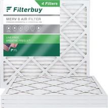 Pleated Hvac Ac Furnace Air Filters Replacement, Filterbuy 20X20X1 Air F... - $39.98