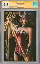 CGC SS 9.8 Flashpoint Beyond #1 Nathan Szerdy Wonder Woman Variant Art T... - $158.39