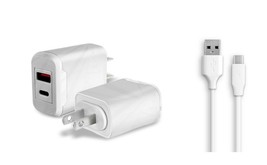 Wall Ac Home Charger+6Ft Long Usb Cord For Assurance Wireless Wiko Life 3 U316At - £22.77 GBP