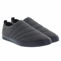 Hurley Men&#39;s Size 9 Arlo Puff Clog Shoe Slipper, Gray - $26.99