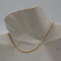 Vintage .925 Sterling Silver Oro Colorato Collana Made IN Italy - £58.69 GBP