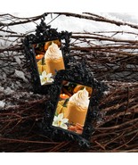 Pumpkin Spice Earrings Fall Vibes w/ Side of Darkness Coffee Latte in Cr... - €13,80 EUR