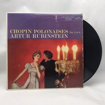 S85 Artur Rubinstein Chopin Polonaises Nos. 1 To 6 Lp LM-1205 Rca Vinyl Record - £6.94 GBP
