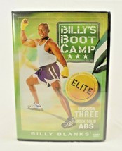 Billy Blanks Elite Bootcamp Mission Three: Rock Solid Abs (DVD, 2005) New - £5.49 GBP