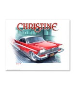 Signed CHRISTINE 1958 Plymouth Fury with Logo Poster Print Wall Art 11x14 - $33.39 CAD