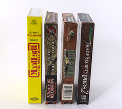 Lot of 4 Deer Hunting VHS Tapes (1-1988) (2-2000) (1-2001) - £9.47 GBP
