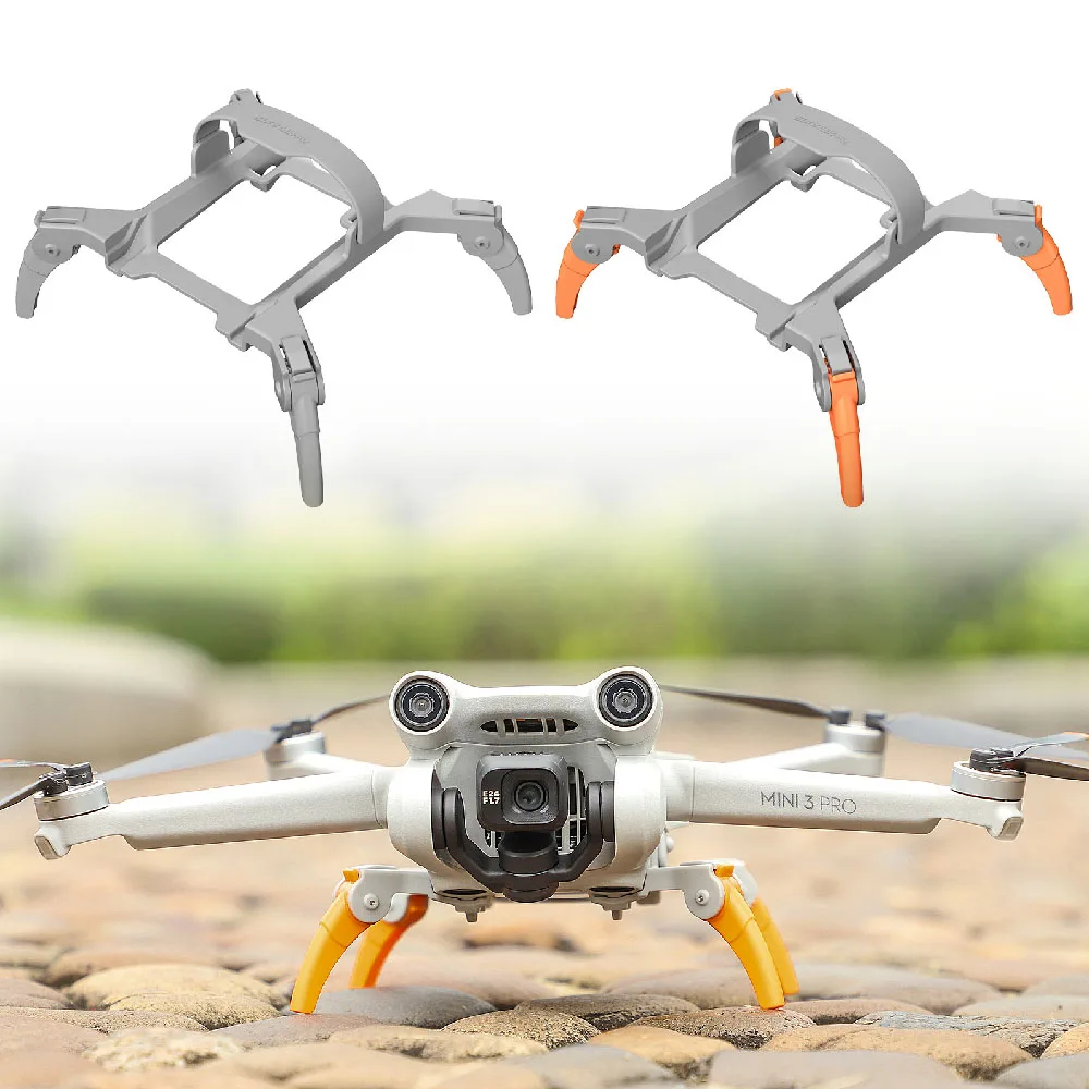 Foldable Landing Gear for DJI Mini 3 Pro Extensions Heightened Gears Support L - £8.26 GBP+