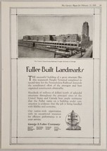 1920 Print Ad Fuller Building Construction Penn Railroad Terminal Chicago,IL - $20.68