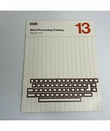 Wang Computers Word Processing Merge Print 1982 Manual Book #13 - $11.58 CAD
