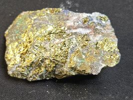 Chalcopyrite Mineral Chunks With Brassy Yellow Metallic Luster - $13.86+