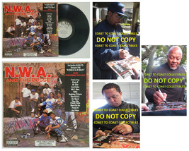 DR Dre Ice Cube DJ Yella signed NWA &amp; Posse album vinyl record Proof Beckett COA - £1,938.82 GBP