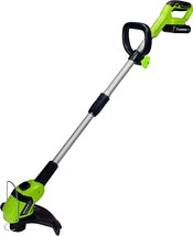 One Size Earthwise Lst02010 20-Volt 10-Inch Cordless String Trimmer With A - $102.93