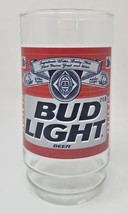 Vintage Bud Light Drinking Glass Beer 5. 75 inches Tall W5 - $22.99