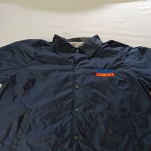 Auburn Sport SOUTHEAST LOGISTICS Men's Blue Snap Button Windbreaker Jacket Sz XL image 7