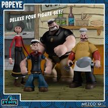 Mezco Toyz Popeye 5 point Deluxe Box Set Collective Action Figure - £63.14 GBP