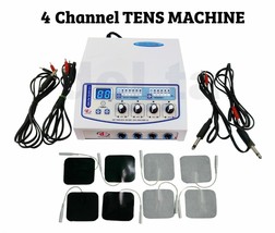 Professional use 4 channel Electrotherapy Stress free Pulse Massager Sti... - £102.40 GBP